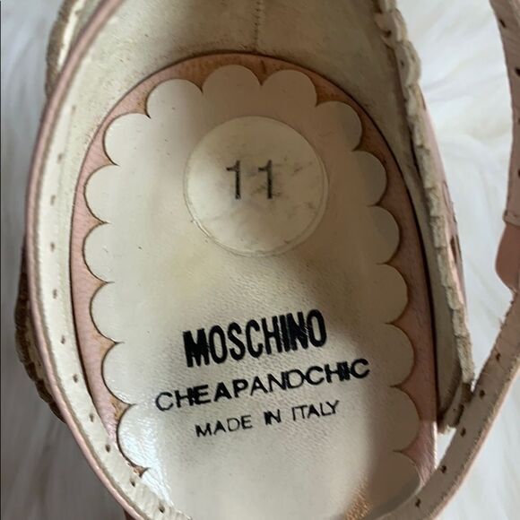 Moschino Cheap And Chic Pink Heels Sz 41/1… - Picture 5 of 6